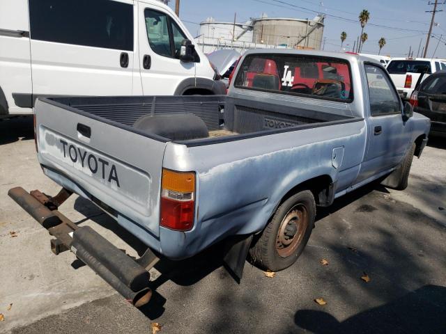 JT4RN81A9M0078829 - 1991 TOYOTA PICKUP 1/2 BLUE photo 4