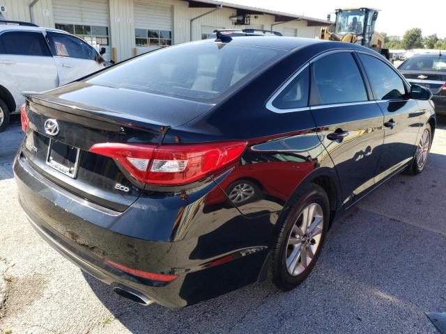 5NPE24AA9HH447052 - 2017 HYUNDAI SONATA ECO BLACK photo 4