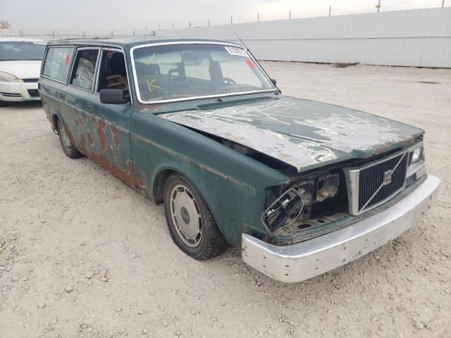 VC24541A3285680 - 1980 VOLVO 240 WAGON GREEN photo 1