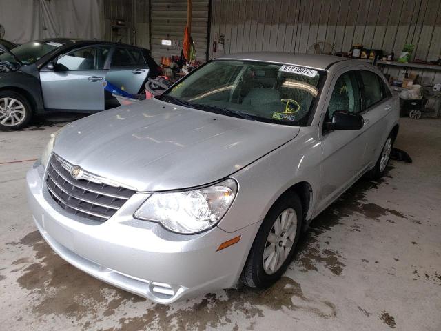 1C3LC46J98N194946 - 2008 CHRYSLER SEBRING LX SILVER photo 2