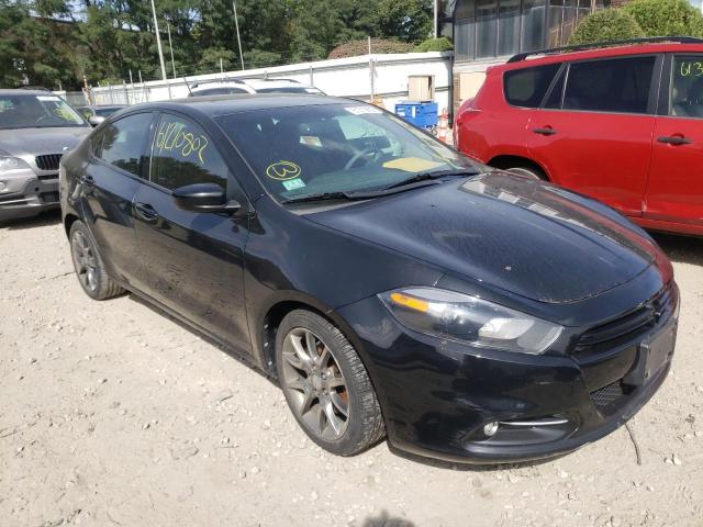 1C3CDFBH3DD151098 - 2012 DODGE DART BLACK photo 1