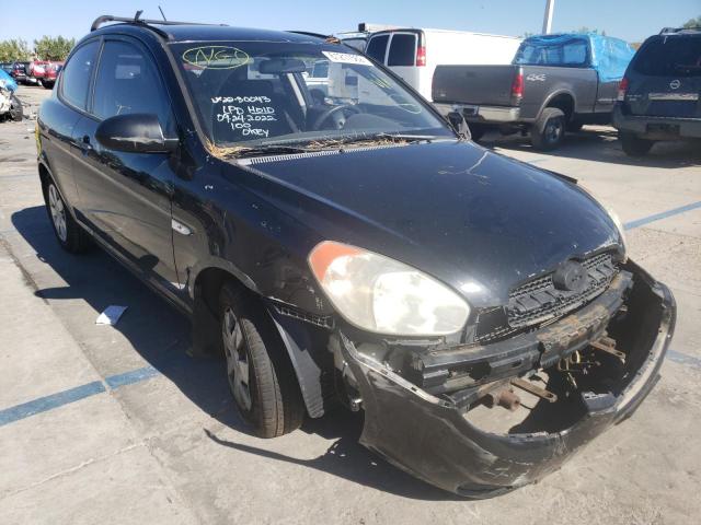 KMHCM36C67U026377 - 2007 HYUNDAI ACCENT GS BLACK photo 1