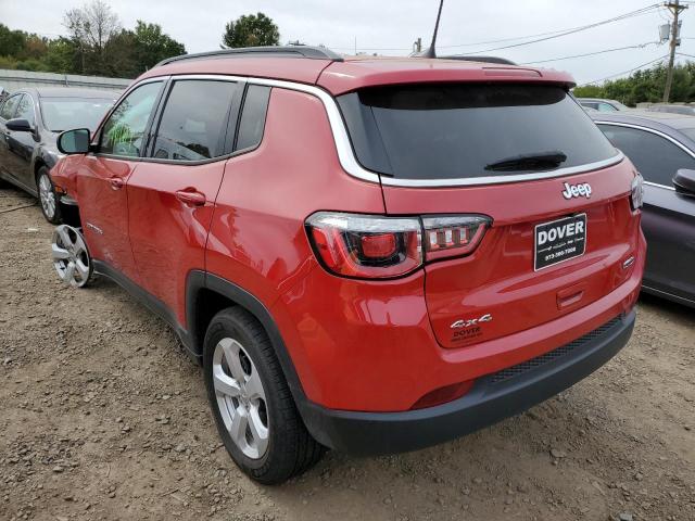 3C4NJDBB1LT173543 - 2020 JEEP COMPASS RED photo 3