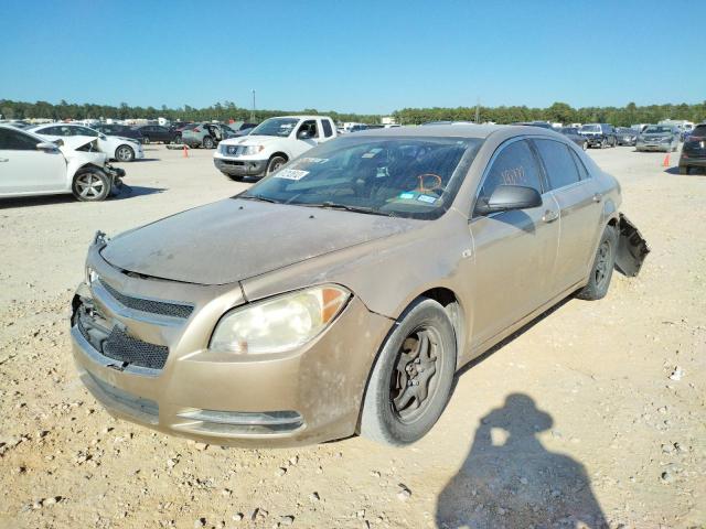 1G1ZG57B18F164706 - 2008 CHEVROLET MALIBU LS GOLD photo 2