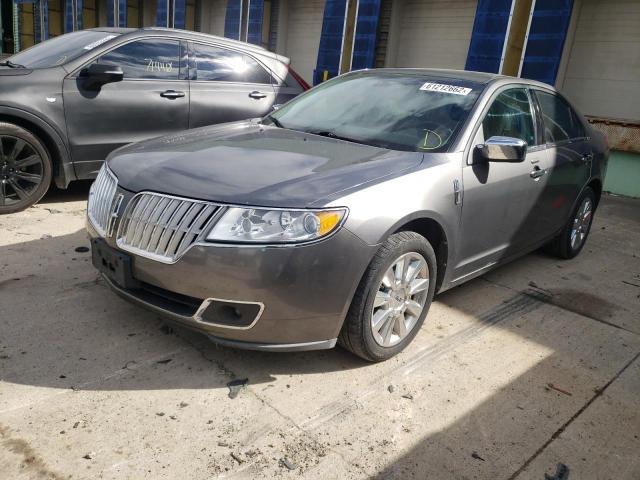 3LNHL2GC0AR630863 - 2010 LINCOLN MKZ GRAY photo 2