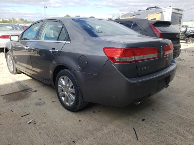 3LNHL2GC0AR630863 - 2010 LINCOLN MKZ GRAY photo 3