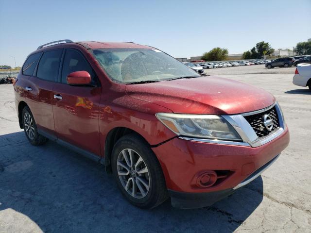 5N1AR2MM2DC686979 - 2013 NISSAN PATHFINDER RED photo 1