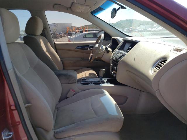 5N1AR2MM2DC686979 - 2013 NISSAN PATHFINDER Կարմիր լուսանկար 5