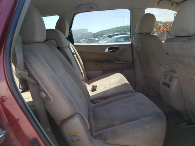 5N1AR2MM2DC686979 - 2013 NISSAN PATHFINDER Կարմիր լուսանկար 6