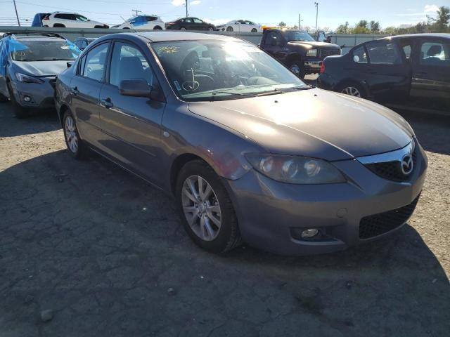 JM1BK32F671705623 - 2007 MAZDA MAZDA3 GRAY photo 1