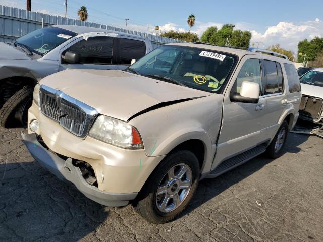 5LMEU68H35ZJ33631 - 2005 LINCOLN AVIATOR კრემისფერი ფოტო 2