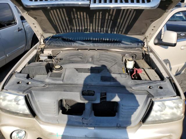 5LMEU68H35ZJ33631 - 2005 LINCOLN AVIATOR კრემისფერი ფოტო 7