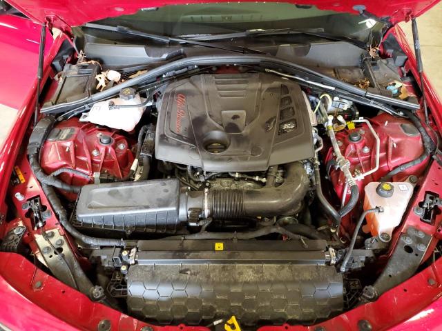 ZARFANAN6L7633442 - 2020 ALFA ROMEO GIULIA RED photo 7