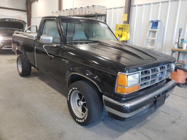 1FTCR10A6NUD40335 - 1992 FORD RANGER BLACK photo 1