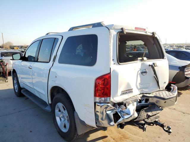 5N1AA08BX4N710812 - 2004 NISSAN ARMADA SE WHITE photo 3