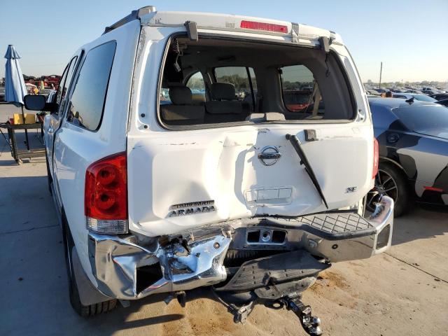 5N1AA08BX4N710812 - 2004 NISSAN ARMADA SE WHITE photo 9