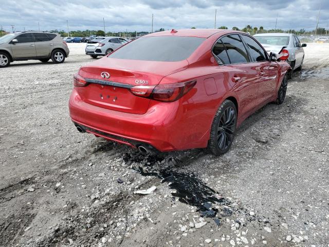 JN1FV7DP4MM850310 - 2021 INFINITI Q50 RED SP RED photo 4