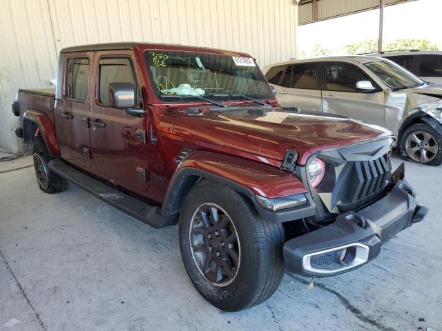 1C6HJTAG3ML541987 - 2021 JEEP GLADIATOR BURGUNDY photo 1