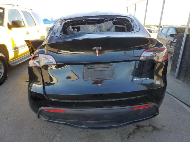 7SAYGDEE6NF481166 - 2022 TESLA MODEL Y أسود صورة 6