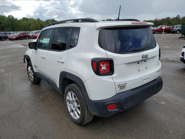 ZACNJBAB4KPJ84500 - 2019 JEEP RENEGADE S WHITE photo 3