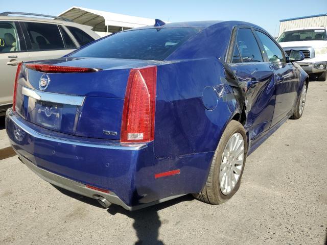 1G6DP5E32D0143358 - 2013 CADILLAC CTS PREMIU BLUE photo 4