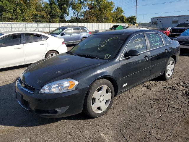2G1WD58C279130851 - 2007 CHEVROLET IMPALA SUP შავი ფოტო 2