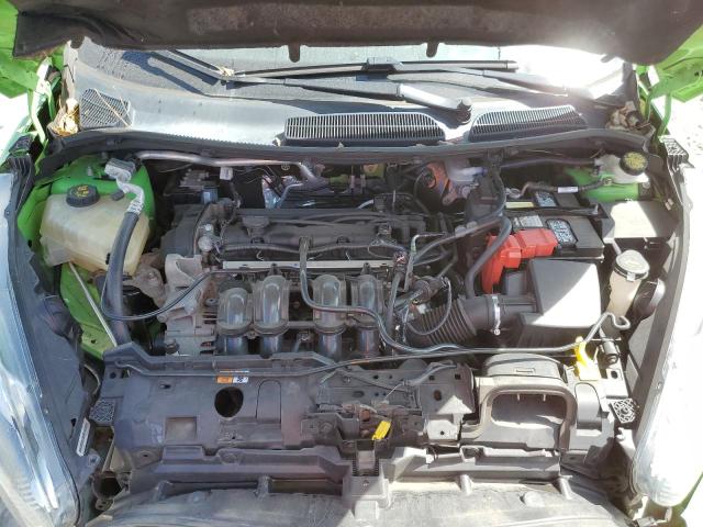 3FADP4EJ2FM210486 - 2015 FORD FIESTA SE GREEN photo 7