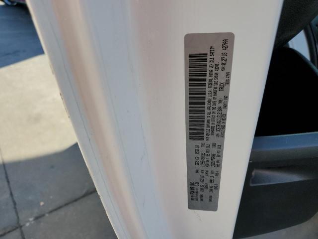 3C6TRVAG1LE121604 - 2020 RAM PROMASTER WHITE photo 10