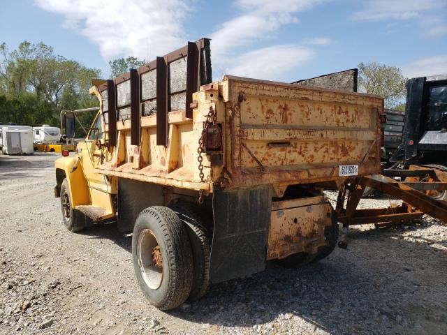 1FDPK84A8JVA44337 - 1988 FORD F800 F YELLOW photo 3