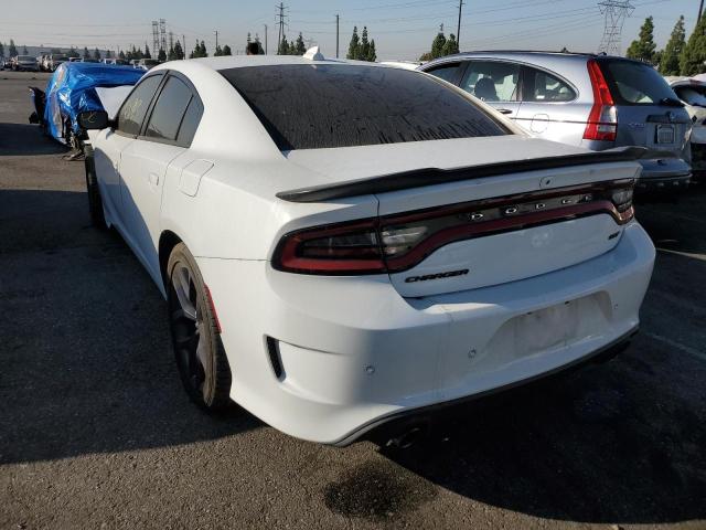 2C3CDXHG6KH748606 - 2019 DODGE CHARGER GT WHITE photo 3