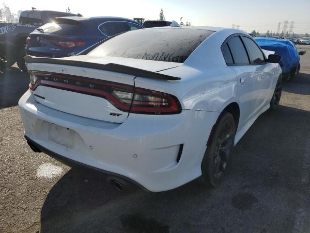 2C3CDXHG6KH748606 - 2019 DODGE CHARGER GT WHITE photo 4