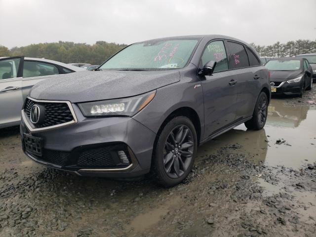 5J8YD4H01LL026601 - 2020 ACURA MDX A-SPEC GRAY photo 2