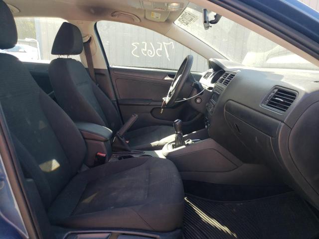 3VW1K7AJ2FM304061 - 2015 VOLKSWAGEN JETTA BASE 蓝色 照片 5