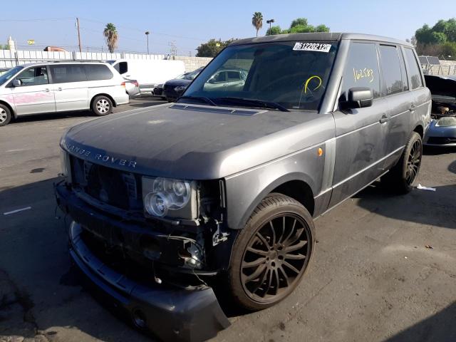 SALME11455A193329 - 2005 LAND ROVER RANGE ROVE GRAY photo 2