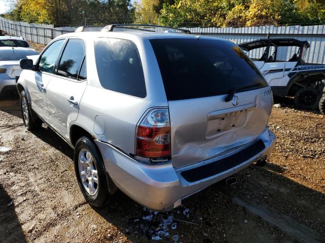 2HNYD18765H506170 - 2005 ACURA MDX TOURIN SILVER photo 3