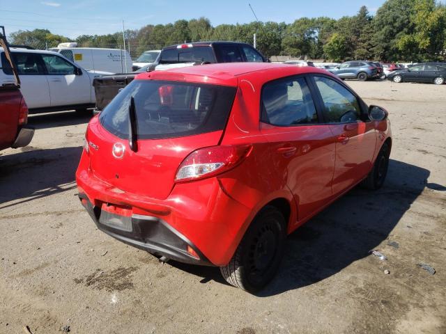 JM1DE1KYXE0175598 - 2014 MAZDA MAZDA2 SPO 红色 照片 4