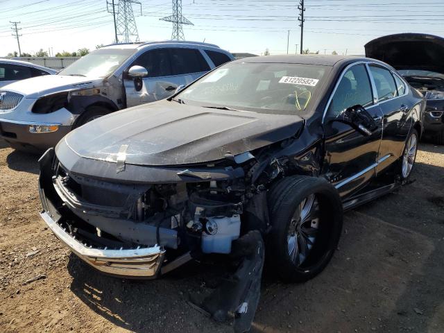 2G1125S32J9143681 - 2018 CHEVROLET IMPALA PRE ლურჯი ფოტო 2
