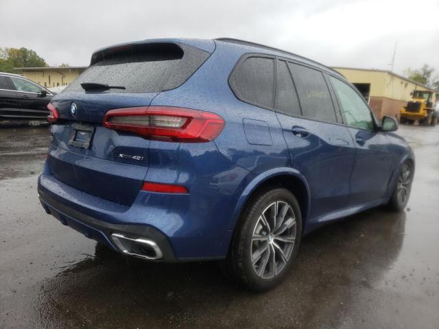 5UXCR6C52KLL24483 - 2019 BMW X5 XDRIVE4 Синий фото 4