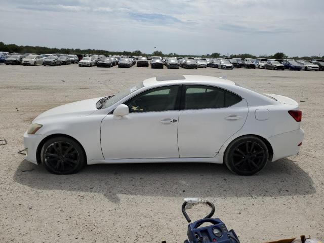 JTHBK262872044834 - 2007 LEXUS IS 250 WHITE photo 9