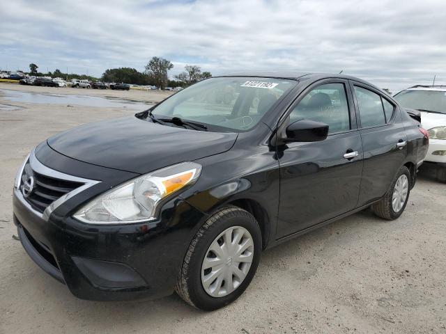 3N1CN7AP5KL826936 - 2019 NISSAN VERSA S BLACK photo 2