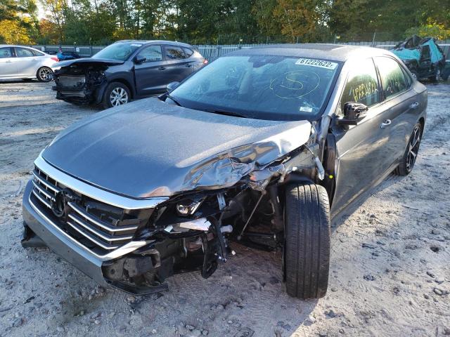 1VWMA7A32LC006611 - 2020 VOLKSWAGEN PASSAT R-L GRAY photo 2