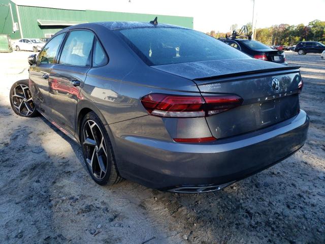 1VWMA7A32LC006611 - 2020 VOLKSWAGEN PASSAT R-L GRAY photo 3