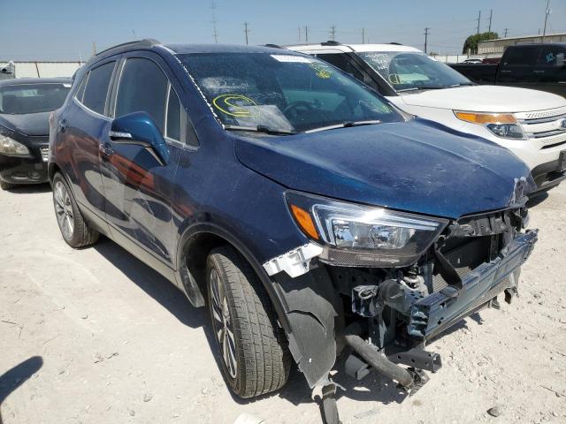 KL4CJASBXKB910738 - 2019 BUICK ENCORE PRE BLUE photo 1