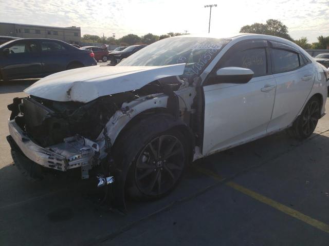 SHHFK7G48JU213379 - 2018 HONDA CIVIC SPOR WHITE photo 2