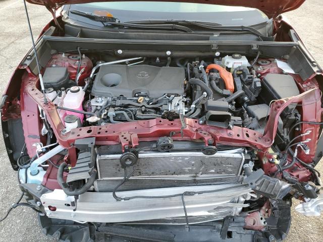 4T3B6RFV6MU053821 - 2021 TOYOTA RAV4 XLE P RED photo 7