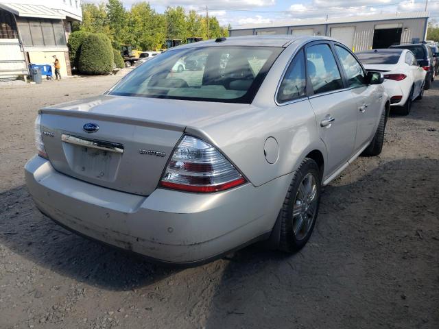 1FAHP25W09G123380 - 2009 FORD TAURUS SILVER photo 4