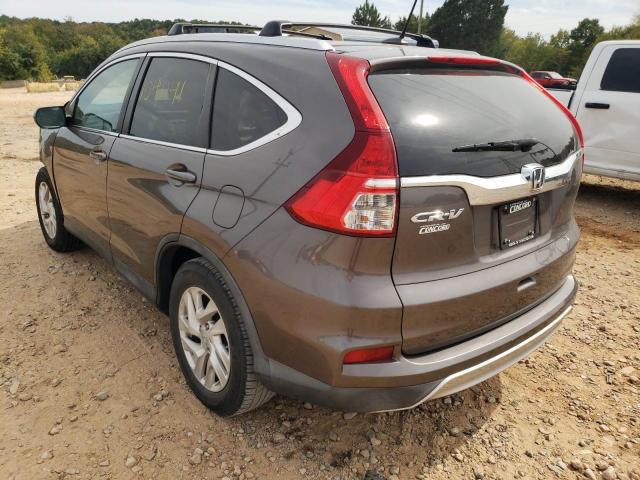 2HKRM3H74FH521412 - 2015 HONDA CR-V EXL GRAY photo 3