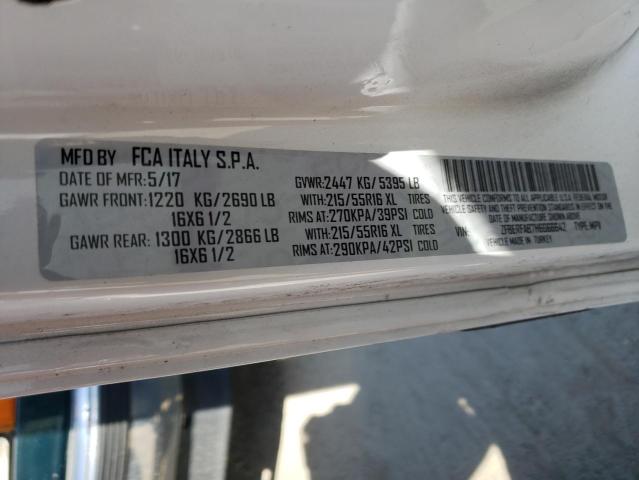 ZFBERFAB7H6G66642 - 2017 RAM PROMASTER 白色 照片 10