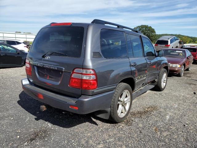 JTEHT05J852078920 - 2005 TOYOTA LAND CRUIS GRAY photo 4