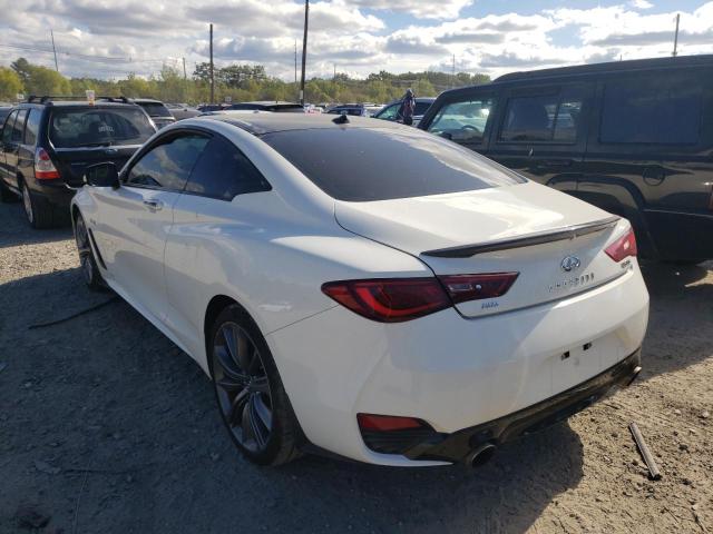 JN1FV7EL7JM630067 - 2018 INFINITI Q60 RED SP WHITE photo 3